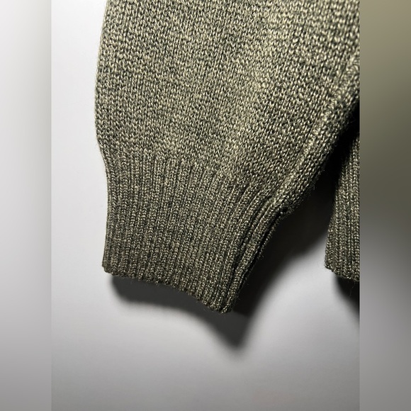 Aldo Contini Italia Zip Up Sweater, Brown w/pattern, Size Large - Picture 5 of 16